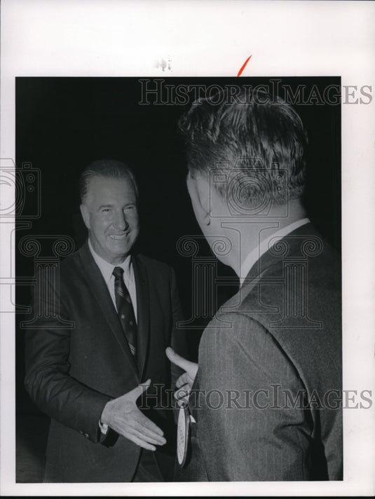 1969, Spiro T. Agnew and Ralph Kreiger - cvb29041 - Historic Images