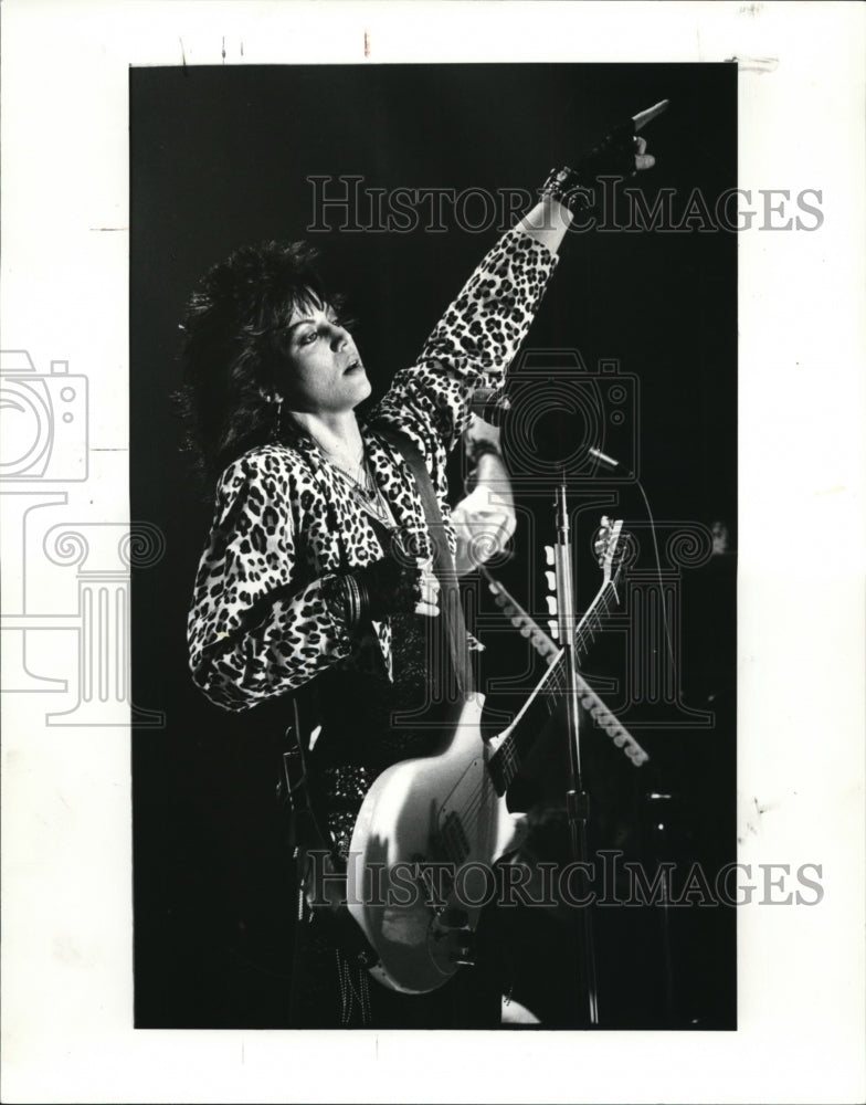 1987 Press Photo Joan Jett - cvb29046 - Historic Images