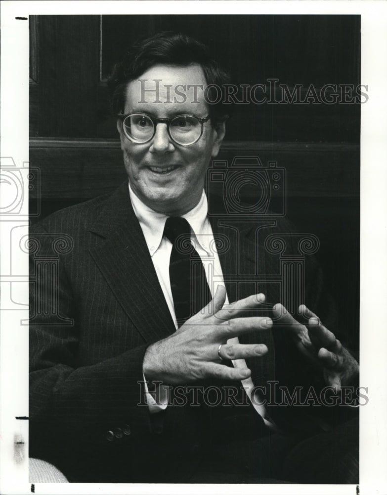 1987 Press Photo Malcolm S Forbes Jr, President &amp; Editor in Chief Forbes Mag - Historic Images