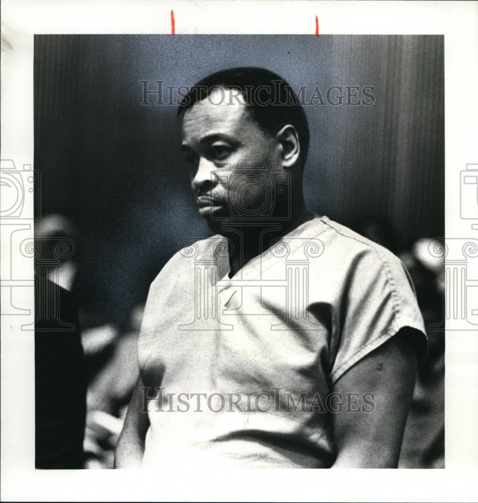 1981 Press Photo Robert O&#39;Neil arraigned for disappearance of Henry Podborny - Historic Images