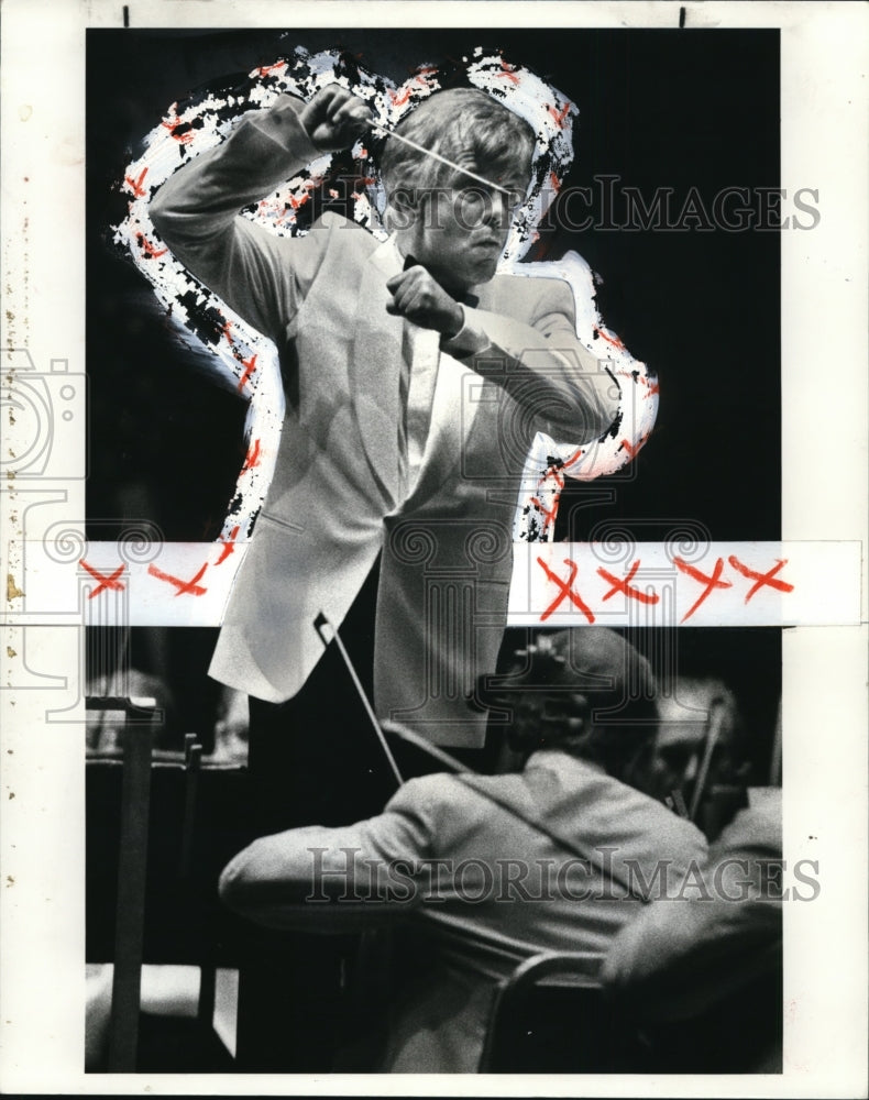 1983 Press Photo Christoph von Dohnanyi-music director, conductor - cvb29402 - Historic Images