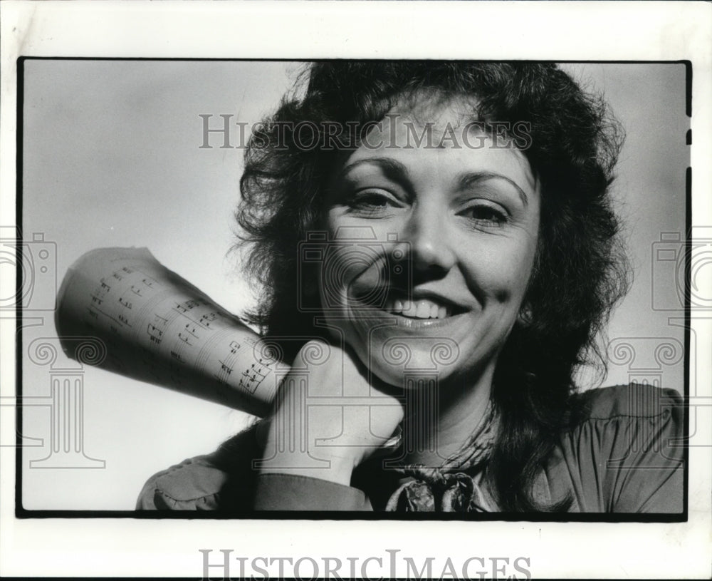 1985 Press Photo Carol Ann Page, Opera Singer - cvb29592 - Historic Images