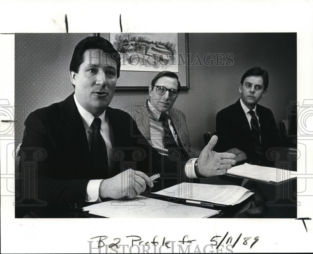 1987 Press Photo Lawyer Joseph Diemert - cvb29597 - Historic Images