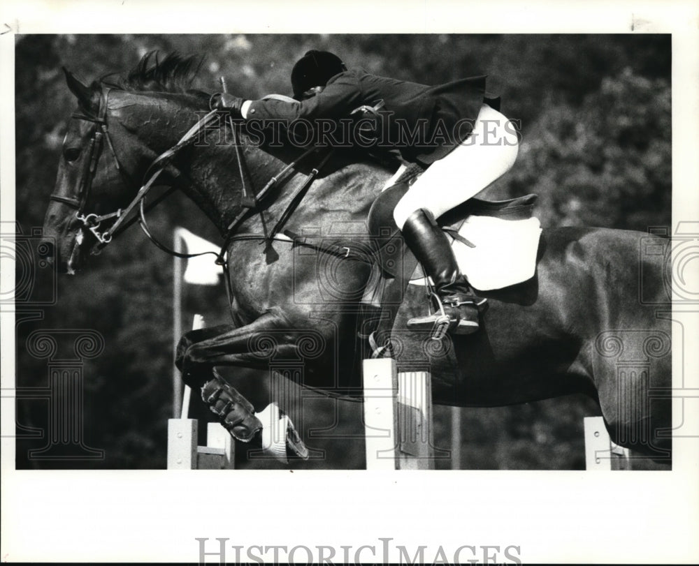 1986 Press Photo Prescott Hunter Jumper Classic - cvb29978 - Historic Images