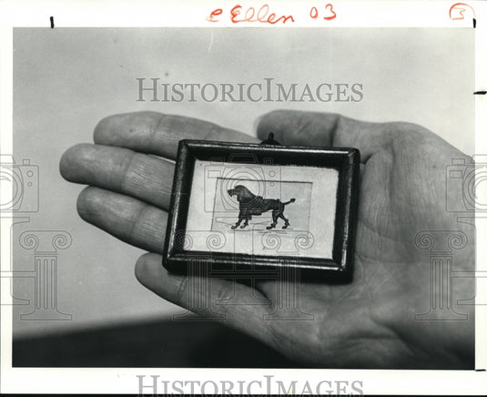 1990 Press Photo Tiny Treasures - Ellen Stirn Gallery - cvb30029 - Historic Images