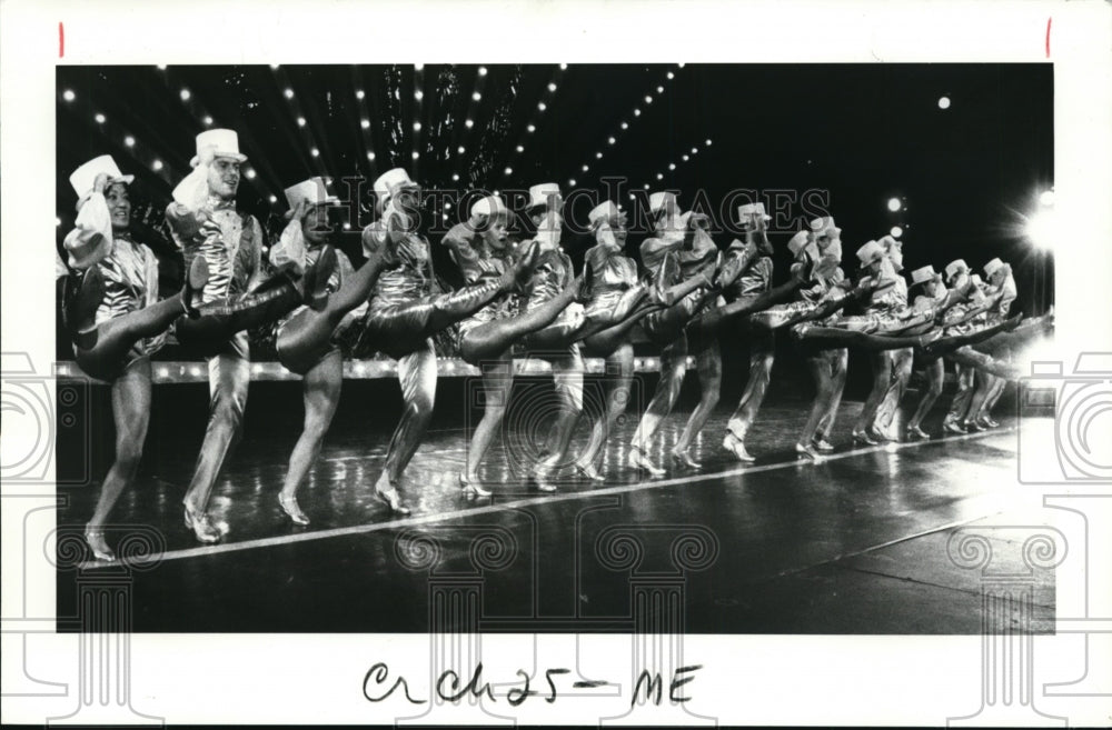 1985 Press Photo A Chorus Line-Berea Summer Theatre - cvb30145 - Historic Images