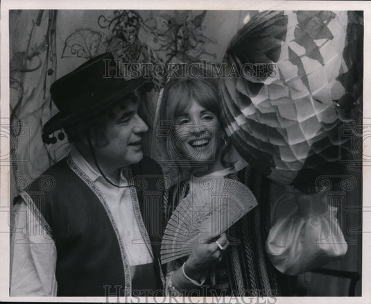 1970 Press Photo Mr & Mrs Victor J Scaravilli- Eleventh Night of Cleveland Balle - Historic Images