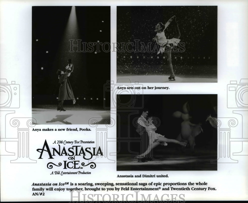 1999 Press Photo Ice Shows, &quot;Anastasia on Ice&quot; - cvb30380 - Historic Images