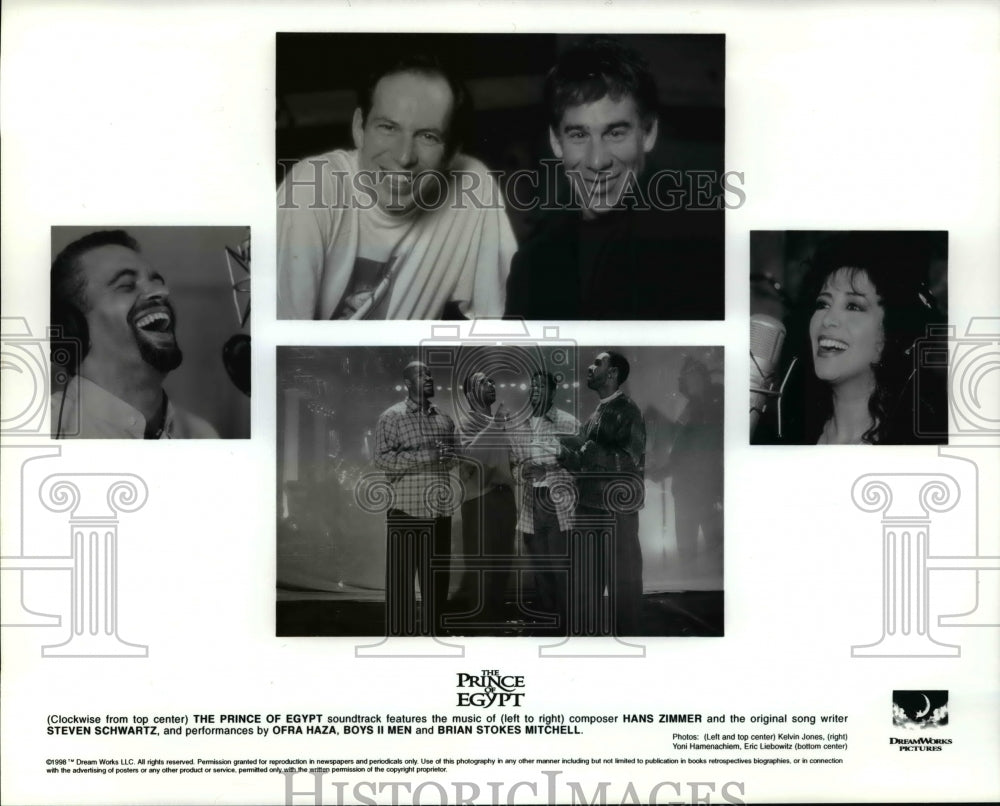 Press Photo The Prince of Egypt soundtrack performance by Hans Zimmer - Historic Images