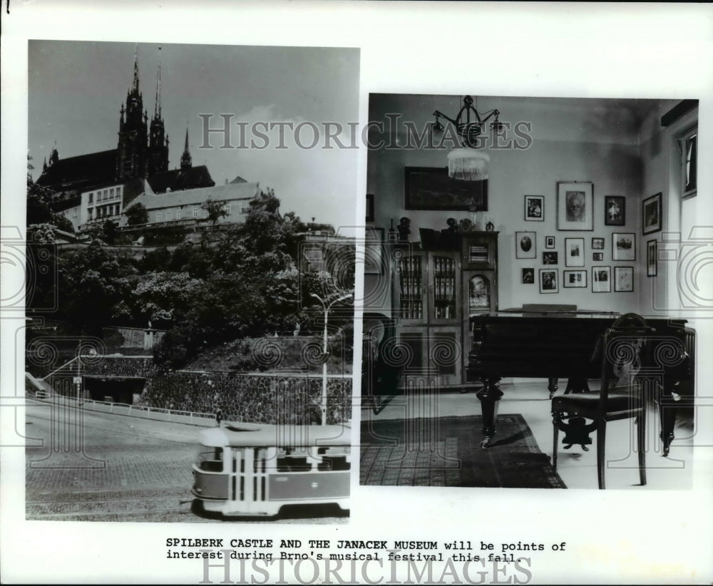 Press Photo Spilberk Castle &amp; The Janacek Museum - cvb30589 - Historic Images