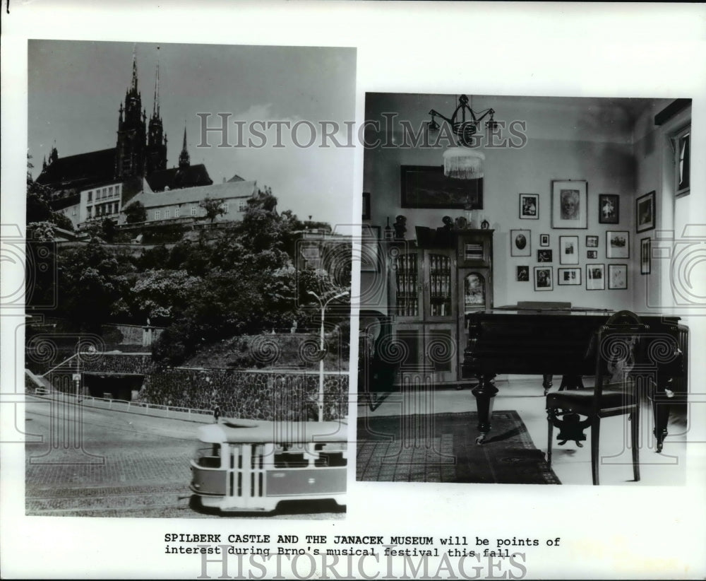 Press Photo Spilberk Castle & The Janacek Museum - cvb30589 - Historic Images
