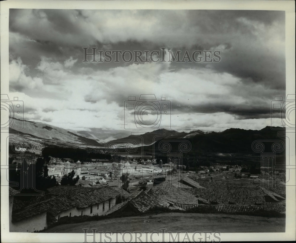 1985 Press Photo Cuzco in Peru, the jumping off point for trips to Machu Picchu - Historic Images