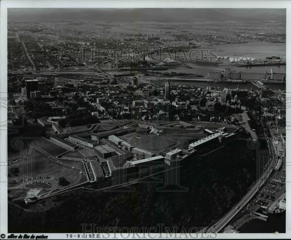 1970, Aerial view of Quebec City, Canada - cvb30606 - Historic Images