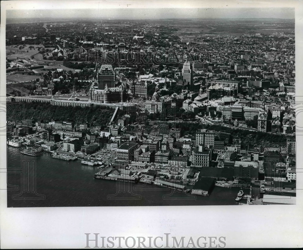 1970 A view of the upper town section of Old Quebec-Historic Images