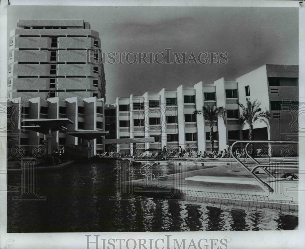 1975 Press Photo Hotel Laromme Eilat City Israel - cvb30747 - Historic Images