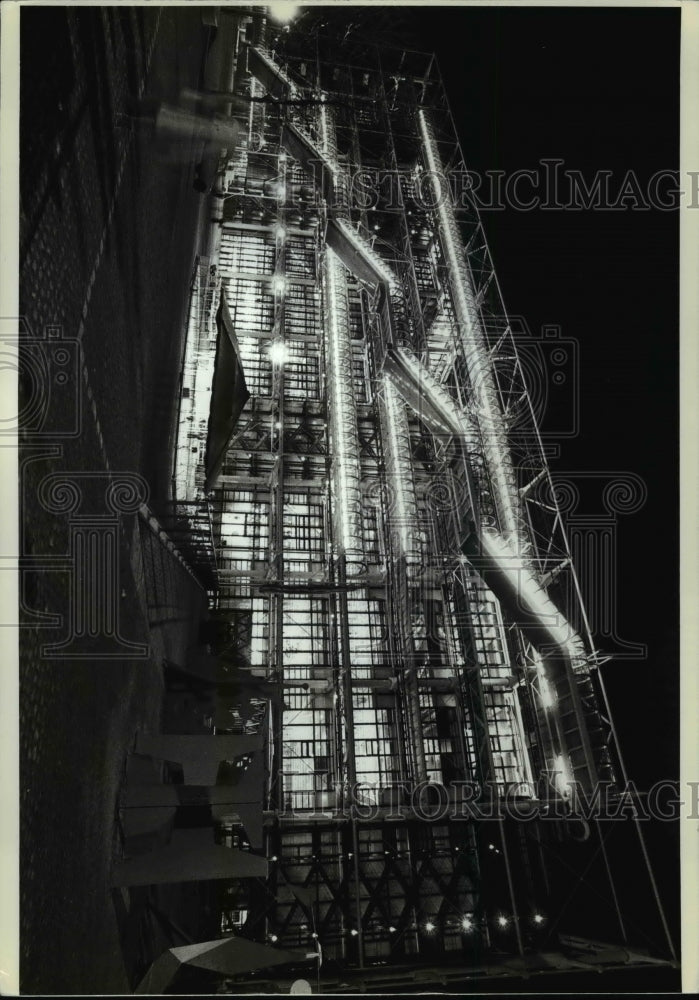 1980 Press Photo The George Pompidou National Center for Art and Culture - Historic Images