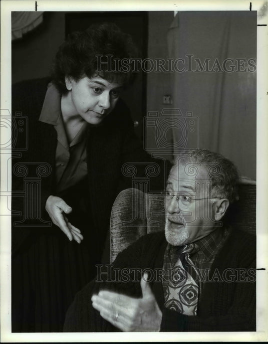 Press Photo Harriet DeVeto and Nick Barry - cvb30968 - Historic Images