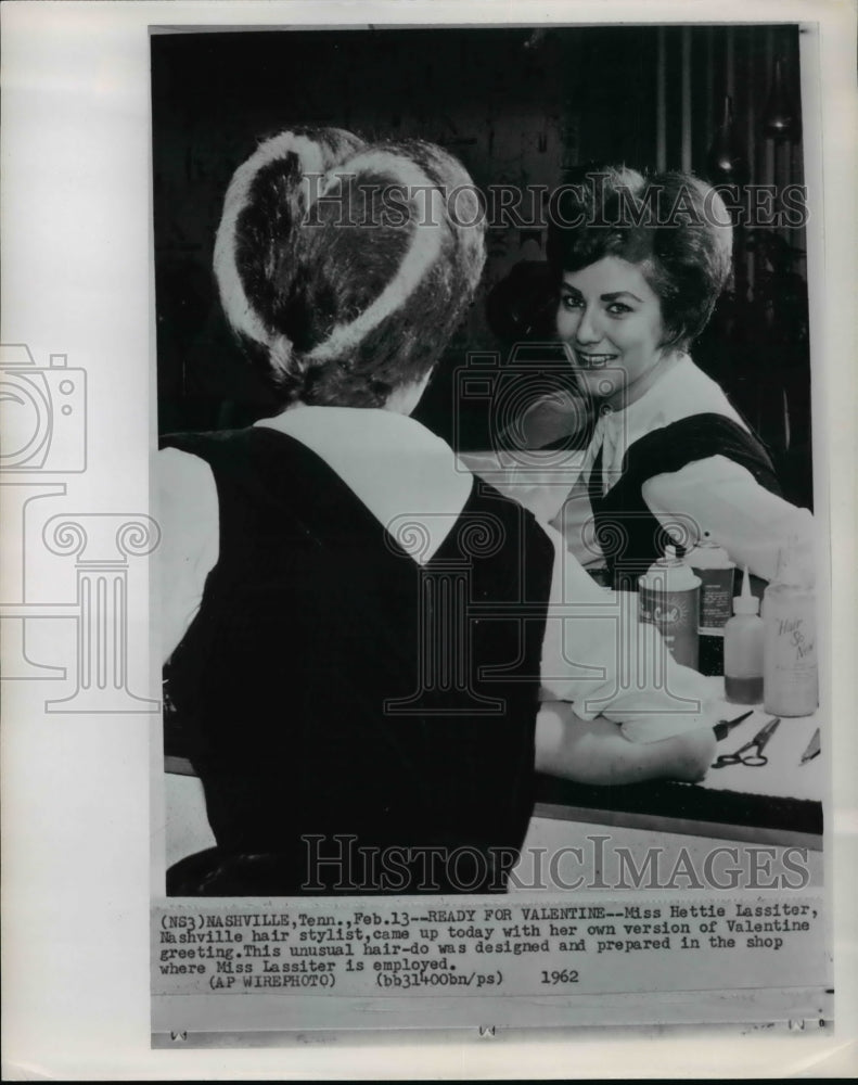 1962, Miss Hettie Lassiter, Nashville hair stylist - cvb30995 - Historic Images