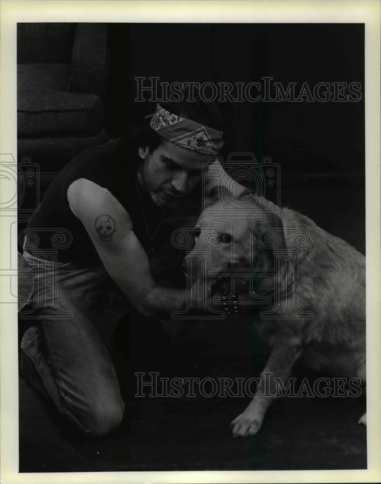 1986 Press Photo "Dogman's Last Stand" - cvb31000 - Historic Images