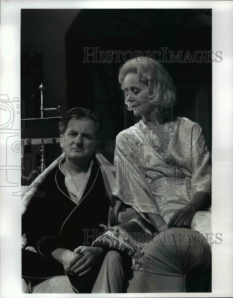 1990, John Franklyn - Robbins as Tobias and Joan Potter as Agnes - Historic Images