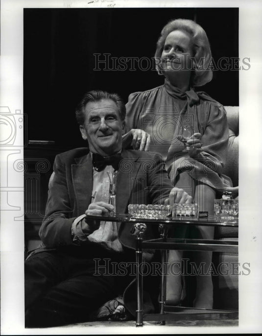 1990 Press Photo "A Delicate Balance," - cvb31003 - Historic Images