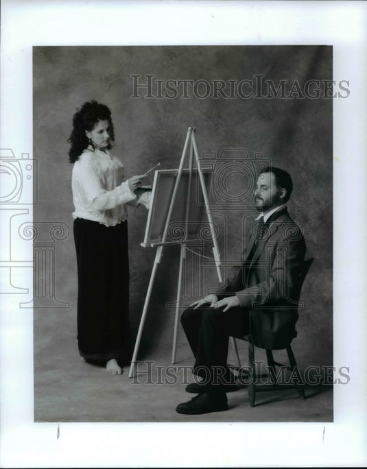 1990 Press Photo Red Hen Productions Eight Impressions of a Lunatic - cvb31008 - Historic Images