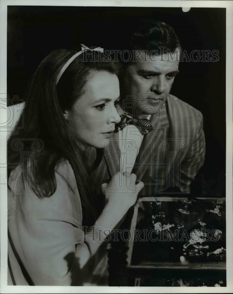 1965 Press Photo Piper Laurie &amp; Pat Hingle in The Glass Menagerie - cvb31169 - Historic Images