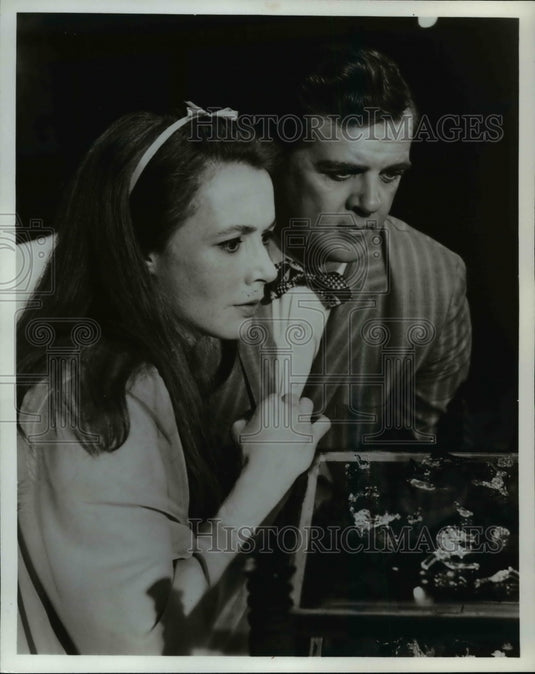 1965 Press Photo Piper Laurie & Pat Hingle in The Glass Menagerie - cvb31169 - Historic Images