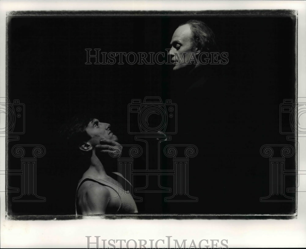 1989, Christoph Von Beilehausen and Bill Beck-One For The Road play - Historic Images