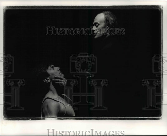 1989, Christoph Von Beilehausen and Bill Beck-One For The Road play - Historic Images
