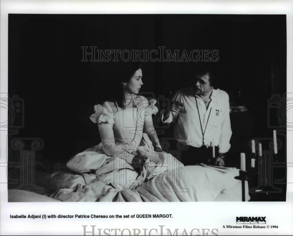 1994 Press Photo On the Set of QUEEN MARGOT - cvb31429 - Historic Images