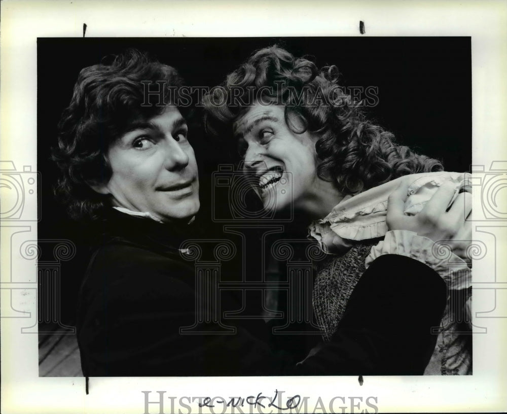 Press Photo David Purdham, Dowling-Life and Adventures of Nicholas Nickleby - Historic Images