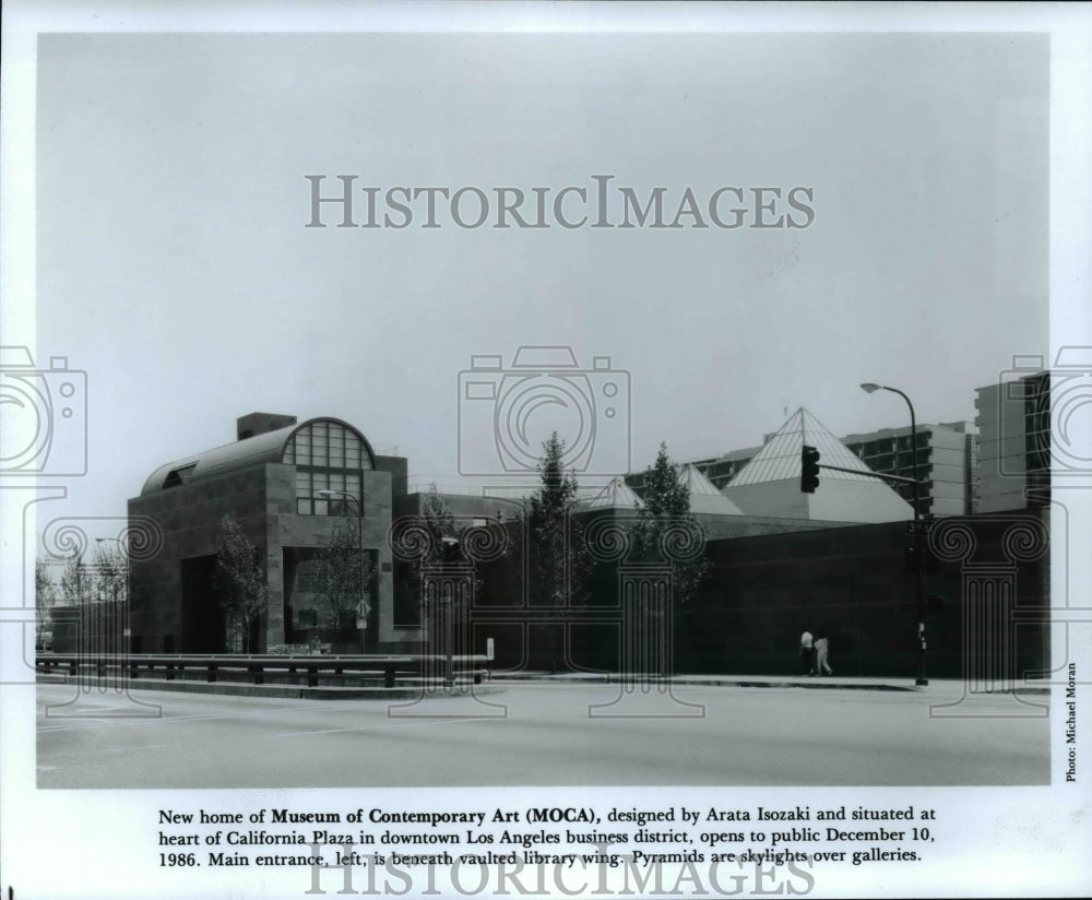 1986 Press Photo Museum of Contemporary Art, Los Angeles - cvb31538 - Historic Images