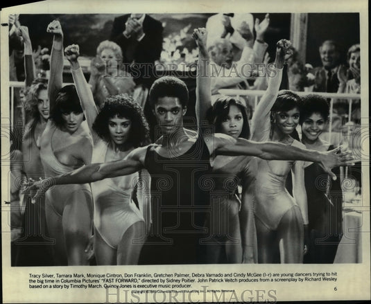 1985, Tracy Silver, Tamara Mark, Monique Cintron, Don Franklin - Historic Images