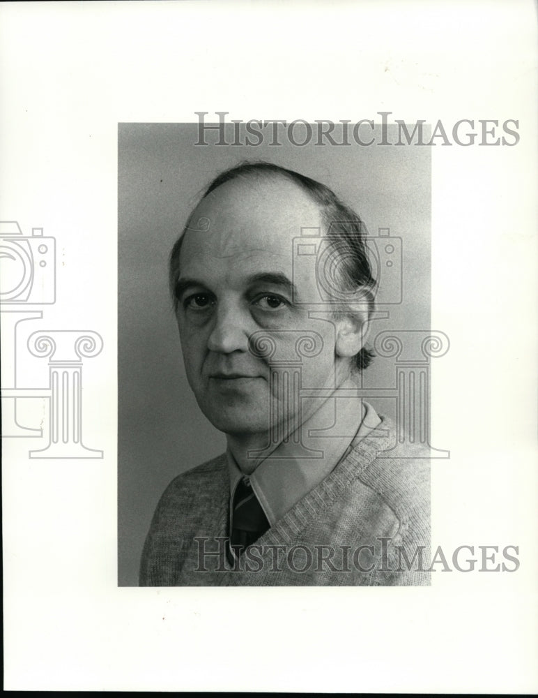 1984 Press Photo Plain Dealer employee-Carl Romansky - cvb31700 - Historic Images