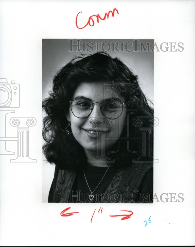 1994 Press Photo Amy Rosewater-sports writer - cvb31701 - Historic Images