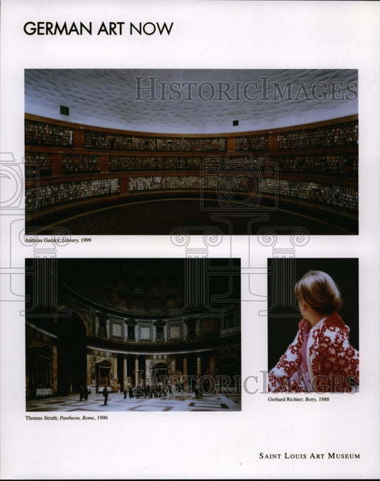 1988 Press Photo German Art Now at Saint Louis Art Museum - cvb31741 - Historic Images