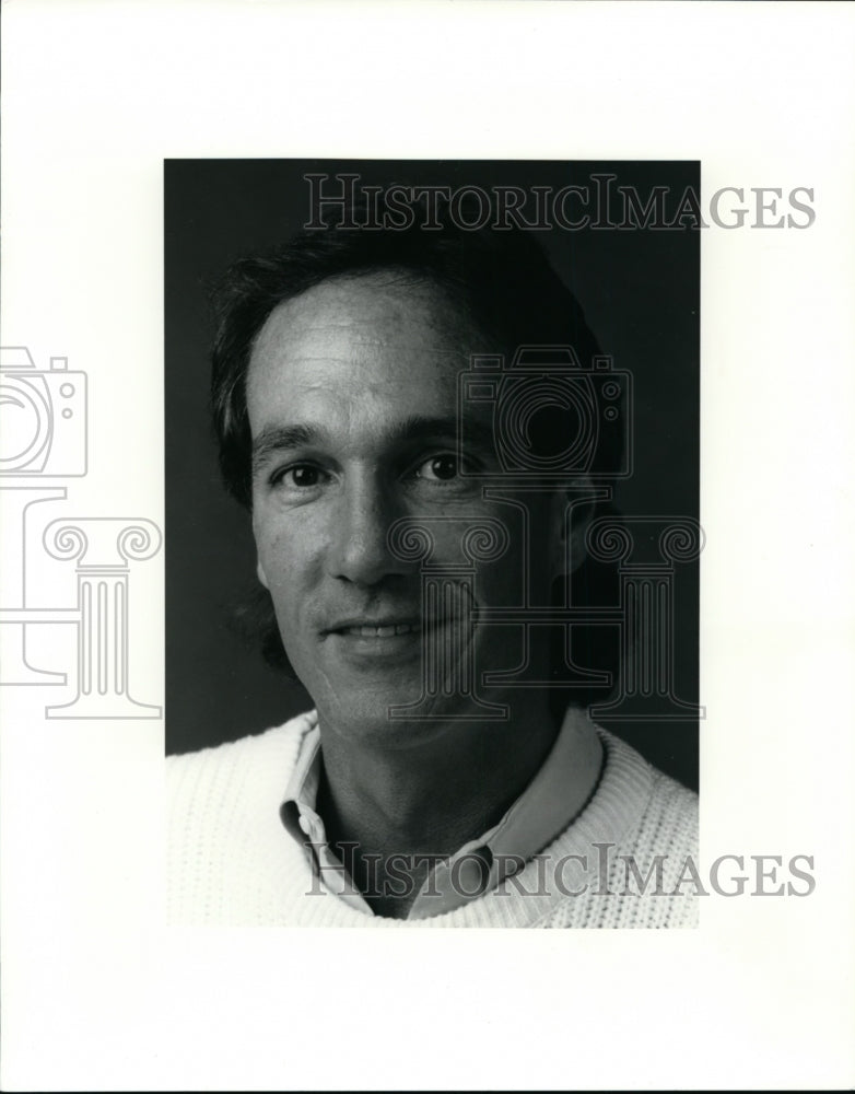 1990 Press Photo Plain Dealer&#39;s new employee- Dick Urban - cvb31766 - Historic Images