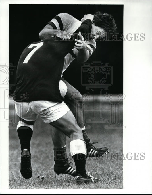 1988 Press Photo Cleveland Ruby player
