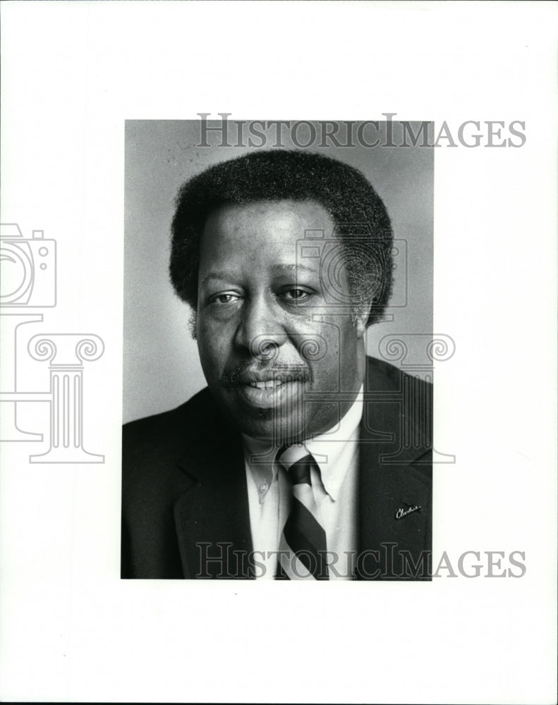 1988 Press Photo Thom Greer, Managing Editor of The Plain Dealer, 1986 photo - Historic Images