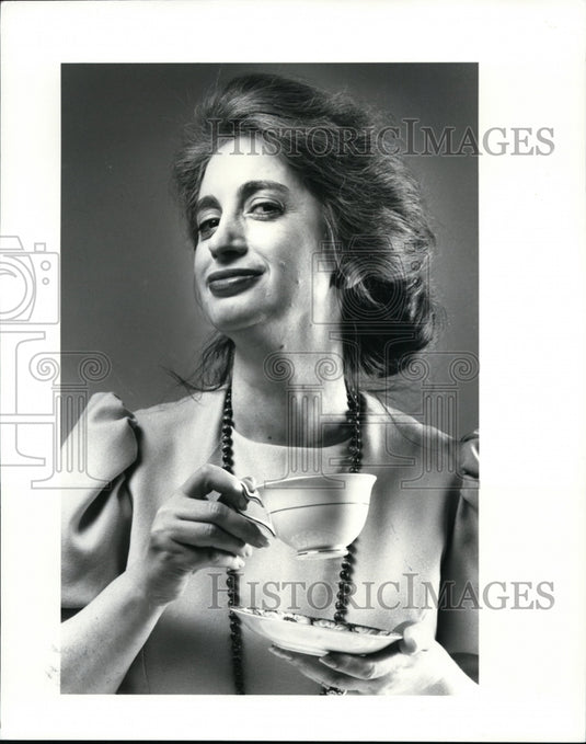 1985 Press Photo Judith Martin, Miss Manners, The Columnist - cvb31939 - Historic Images