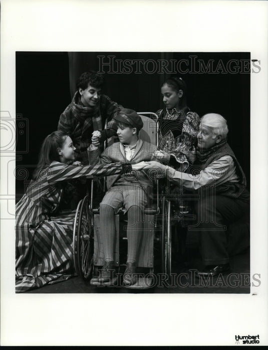 1995 Press Photo Katherine DeBoer, Cassie Simon & Merle I Franklin - cvb31984 - Historic Images