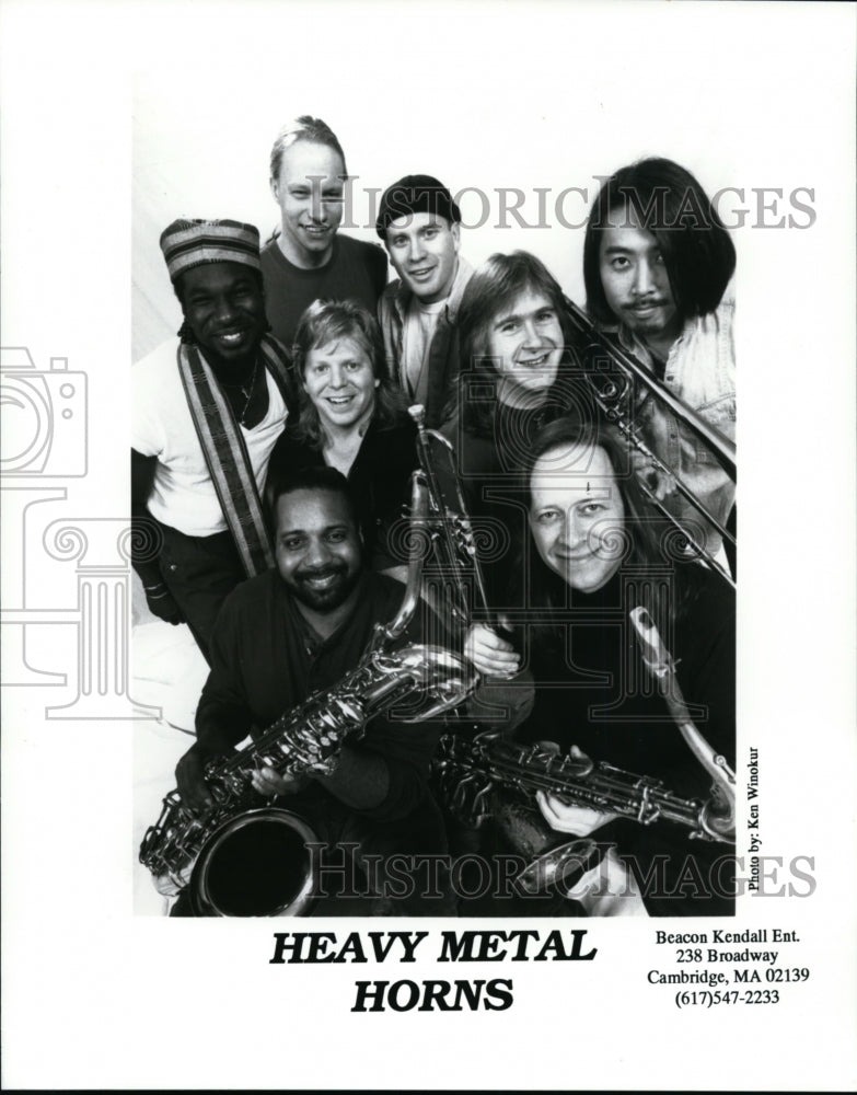 1998 Press Photo Heavy Metal Horns-musical group - cvb32137 - Historic Images