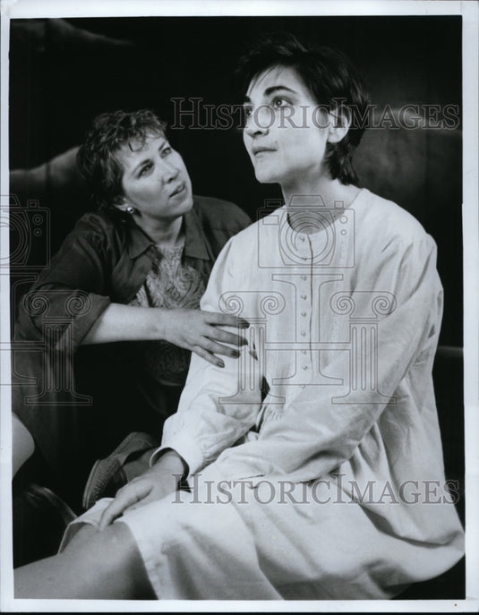 1988 Press Photo Joyce Reehling, Robin Bartlett-Craig Lucas' Reckless - Historic Images