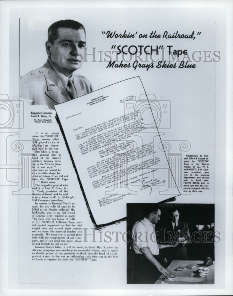 1986 Press Photo &quot;Scotch&quot; Tape - cvb32161 - Historic Images