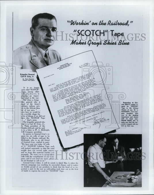 1986 Press Photo "Scotch" Tape - cvb32161 - Historic Images