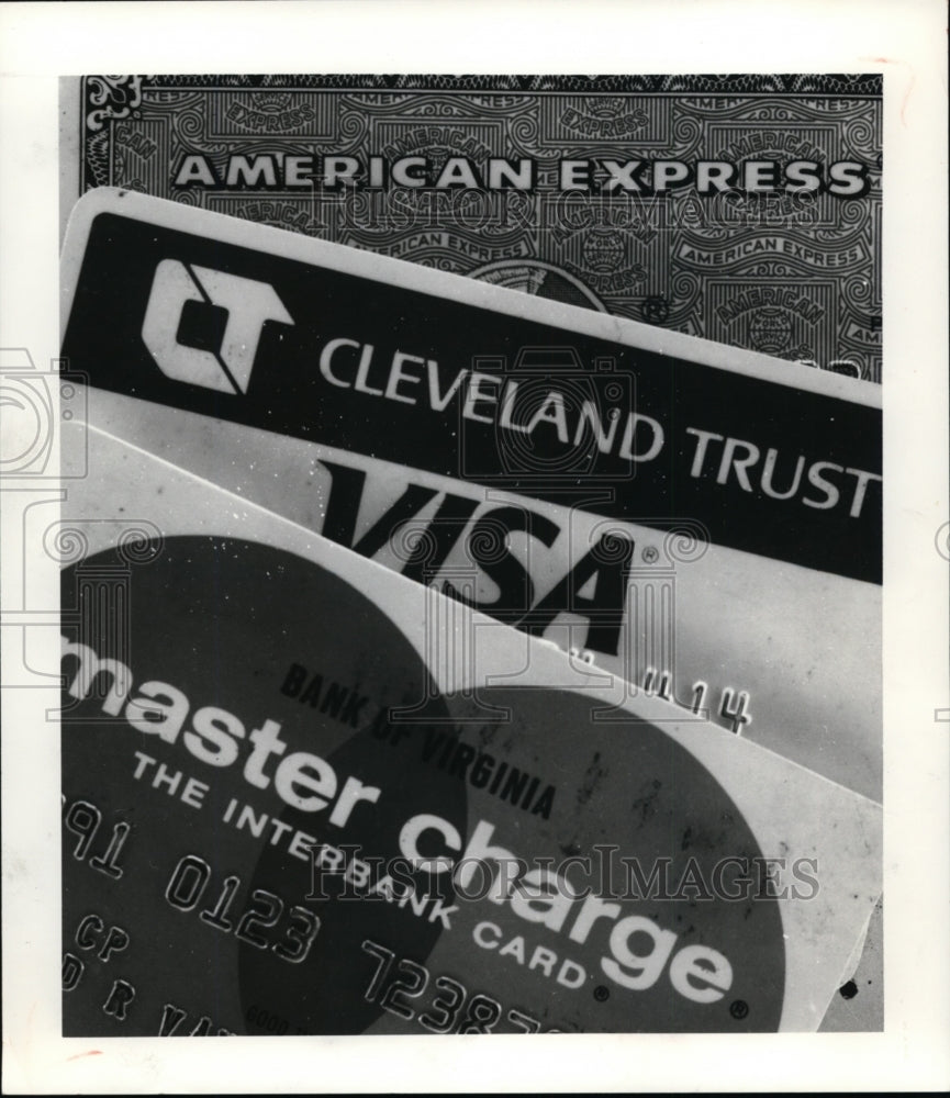 1979 Press Photo Credit Cards - cvb32252 - Historic Images