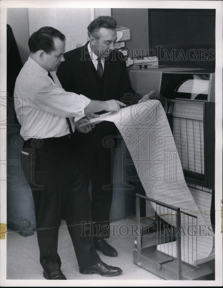 1967 Cuyahoga County Auditor Ralph J Perk &amp; Frank Setash-Historic Images