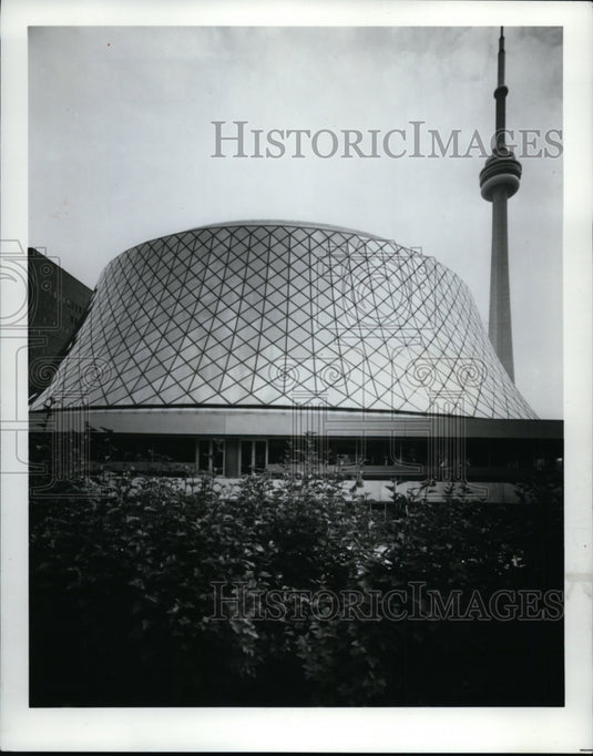 1982 Press Photo Canada, Ontario, Toronto, Buildings, Roy Thompson Hall - Historic Images
