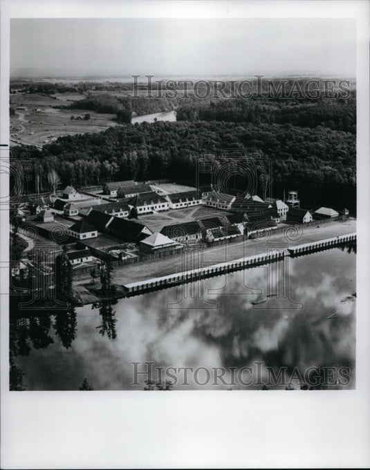 Press Photo Imaginative Historic Recreations of Old Fort William at Thunder Bay - Historic Images